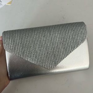Silver Clutch